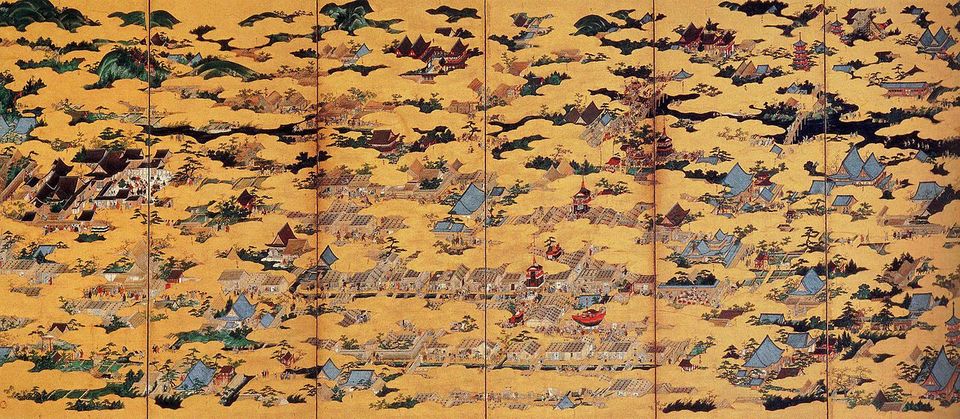 2.「らく中らく外図びょう風（ぶ）」って、ガイドブックみたい