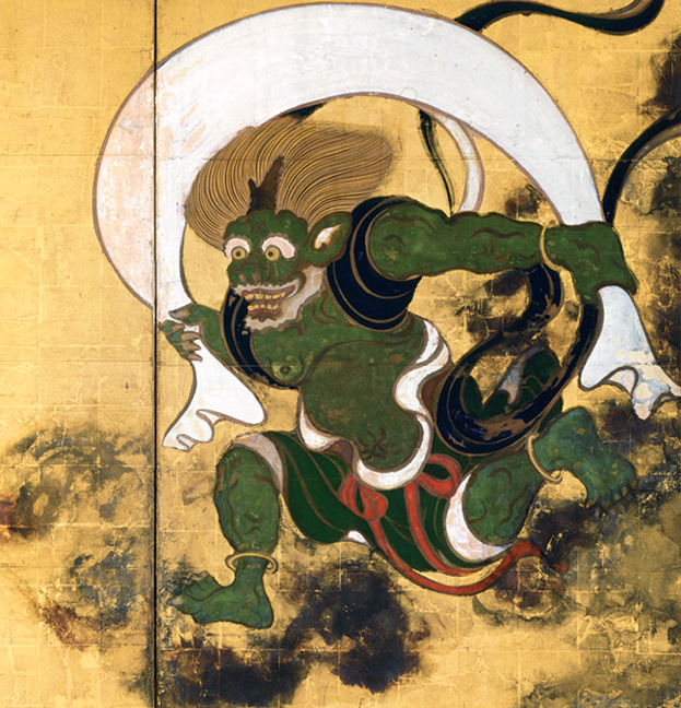 たわら屋そうたつの「風神らい神図びょうぶ」 | アルスのアートこうざ